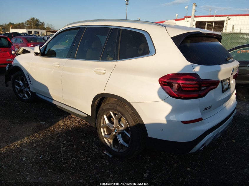Vin: 5uxty5c08m9f24076, lot: 46831663, bmw x3 xdrive30i 20213