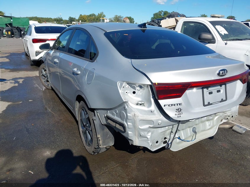 Vin: 3kpf24ad0me331817, lot: 46831676, kia forte lxs 20213