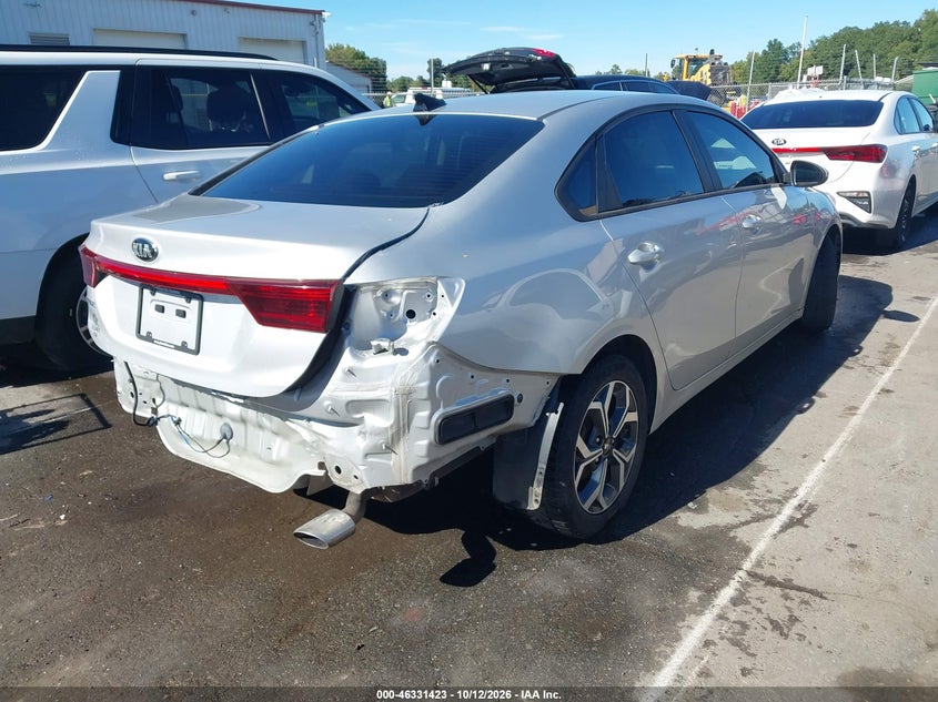 Vin: 3kpf24ad0me331817, lot: 46831676, kia forte lxs 20214
