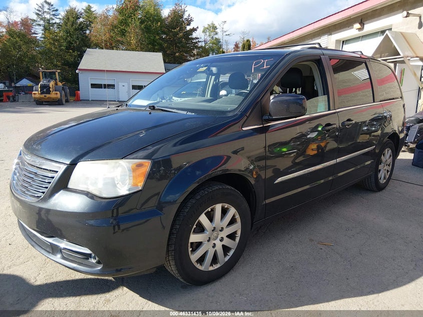 Vin: 2c4rc1bg1dr744202, lot: 46831688, chrysler town & country touring 20132