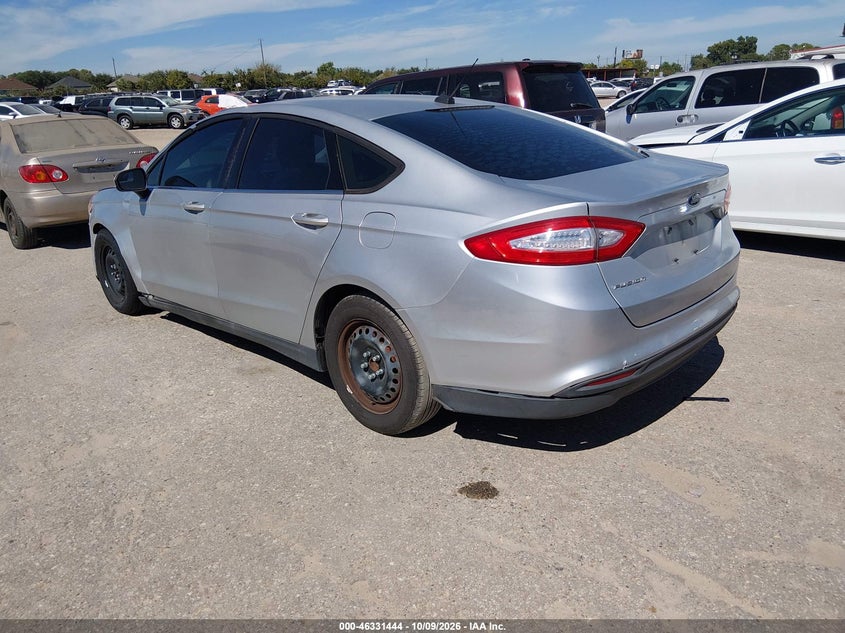 Vin: 3fa6p0g75dr119246, lot: 46831697, ford fusion s 20133