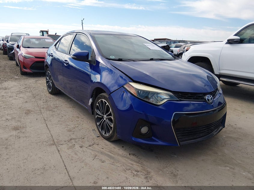 2015 TOYOTA COROLLA S PLUS