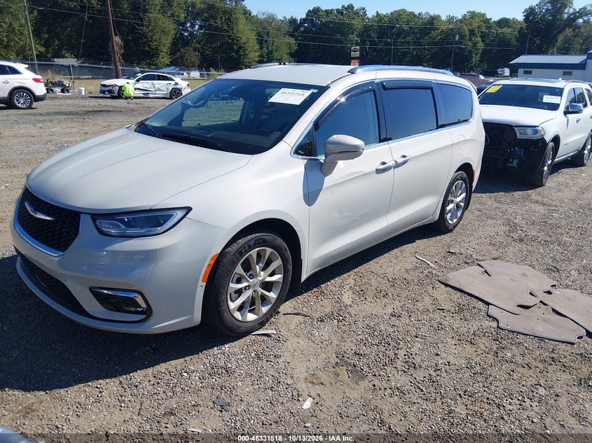 Vin: 2c4rc1bg8mr558690, lot: 46831771, chrysler pacifica touring l 20212