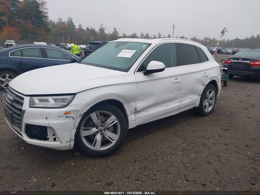 Vin: wa1bnafy1j2139339, lot: 46831774, audi q5 2.0t premium/2.0t tech premium 20182