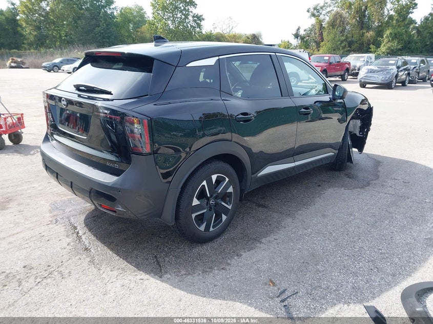 Vin: 3n8ap6cb2sl416397, lot: 46831789, nissan kicks sv intelligent awd 20254