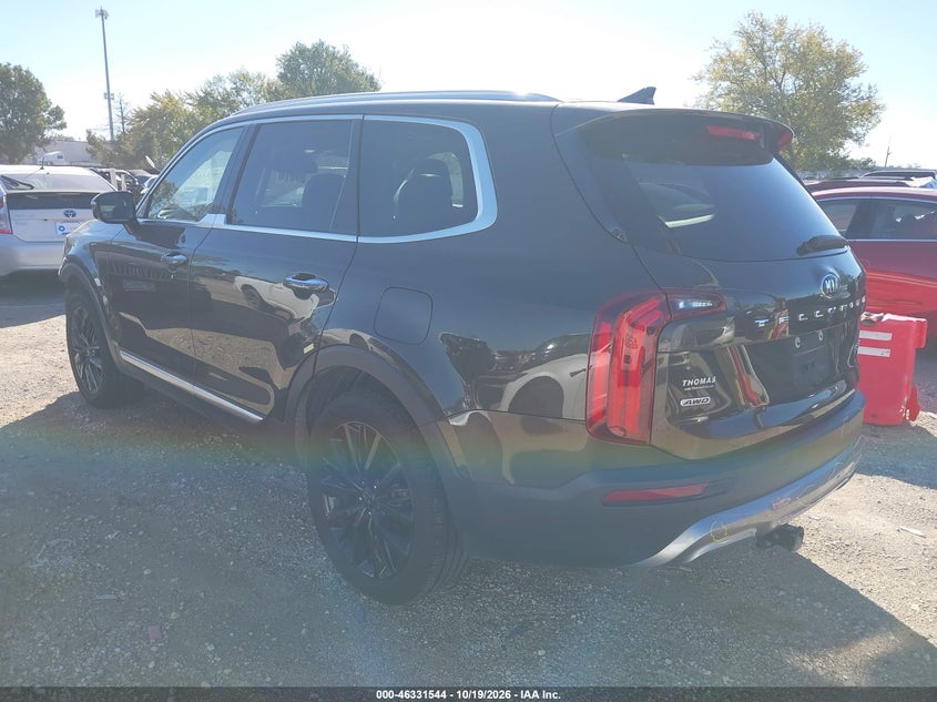 Vin: 5xyp5dhc7lg003417, lot: 46831797, kia telluride sx 20203