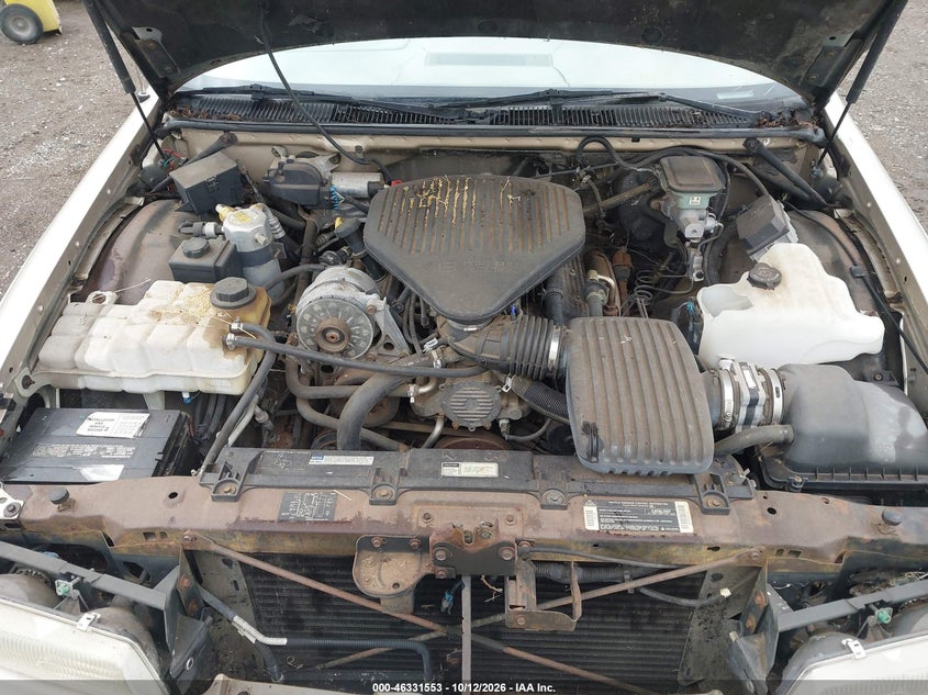 CHEVROLET CAPRICE 1995 VIN 1G1BL82P3SR101081