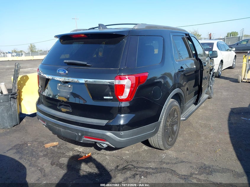 Vin: 1fm5k8dh9jgb18468, lot: 46831815, ford explorer xlt 20184