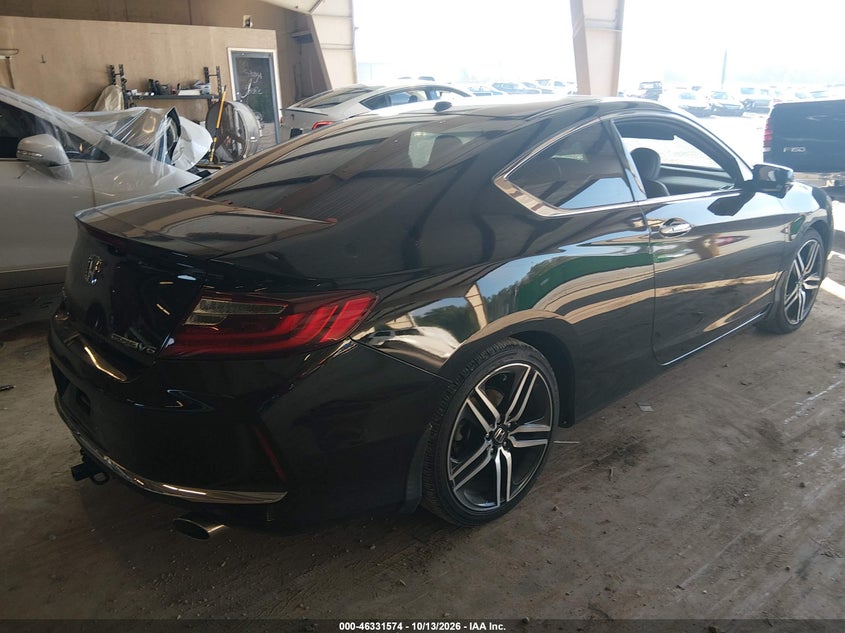 Vin: 1hgct2b09ga007600, lot: 46831827, honda accord touring 20164