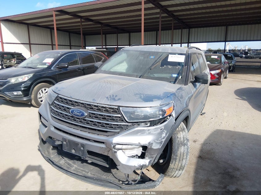 Vin: 1fmsk7dh7nga36029, lot: 46831910, ford explorer xlt 20222