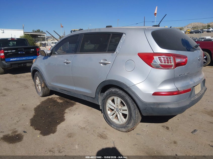 Vin: kndpb3a24b7059329, lot: 46831913, kia sportage lx 20113