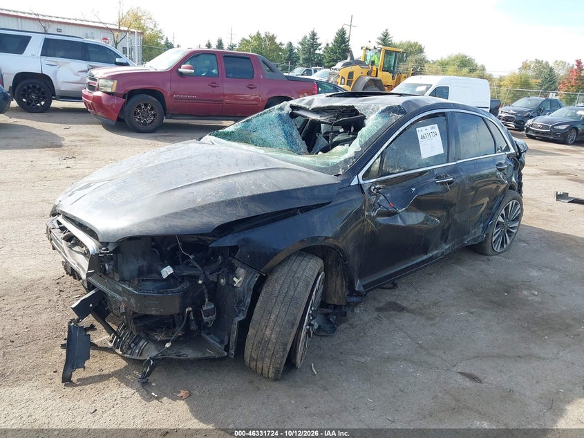 Vin: 3ln6l5f96kr602212, lot: 46831977, lincoln mkz reserve ii 20192