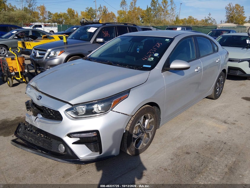 Vin: 3kpf24ad0ke091830, lot: 46831978, kia forte lxs 20192
