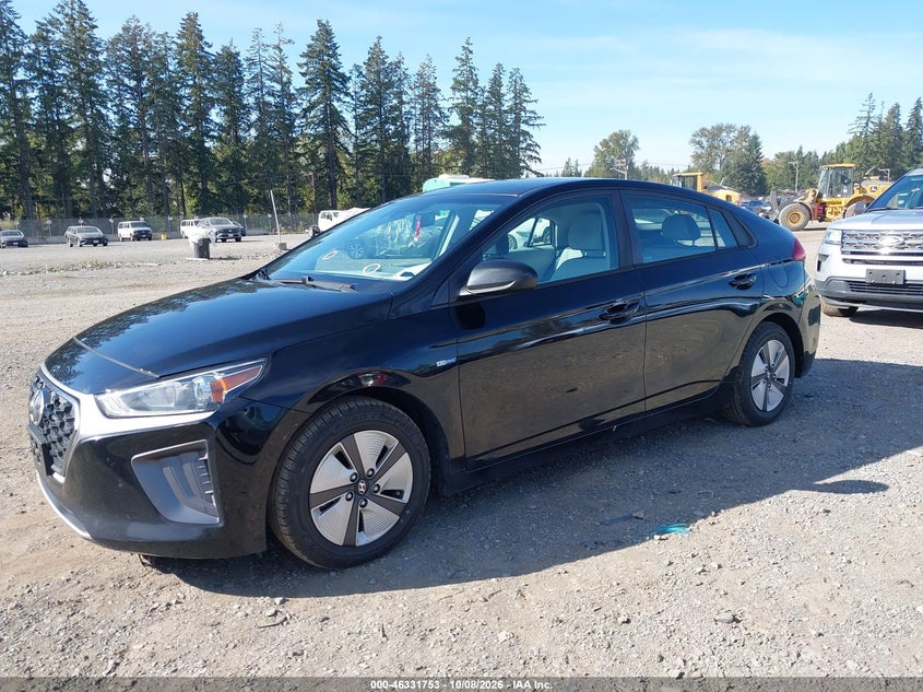 HYUNDAI IONIQ HYBRID 2020 VIN KMHC65LC2LU219095