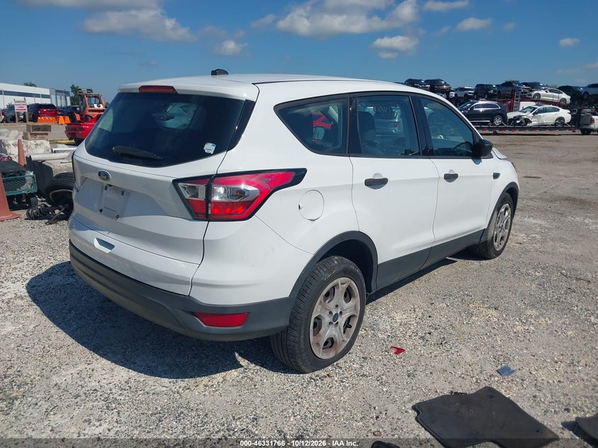 Vin: 1fmcu0f70huc97387, lot: 46832019, ford escape s 20174