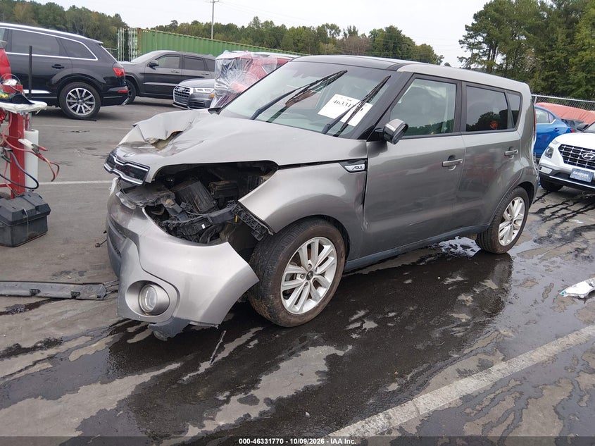 2017 Kia Soul +, Front End, IAAI, VIN KNDJP3A59H7497600 — photo 2