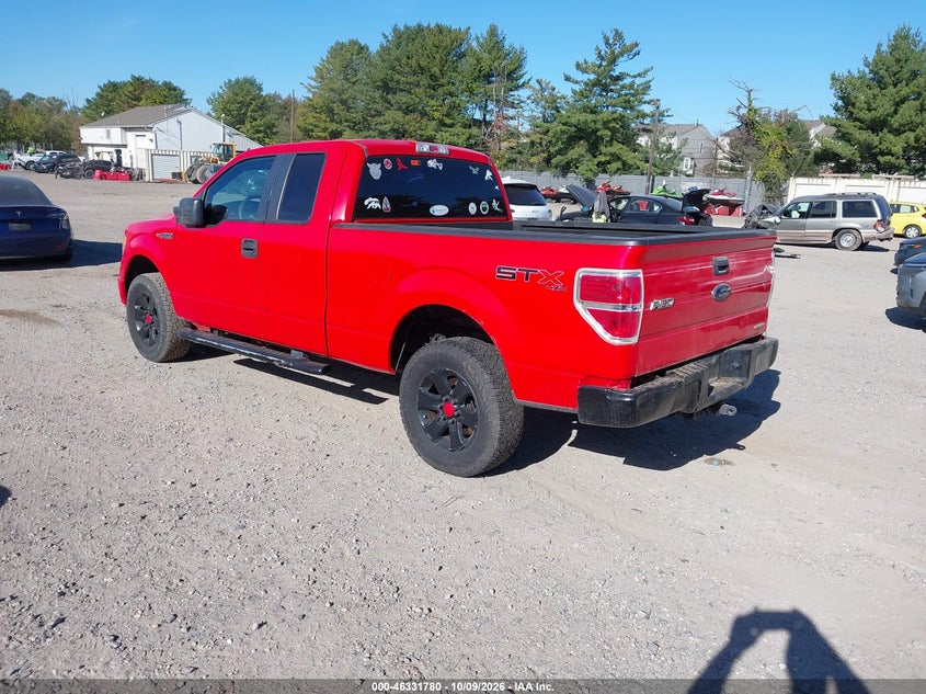 Vin: 1ftfx1ef2dfa97617, lot: 46832033, ford f-150 stx 20133