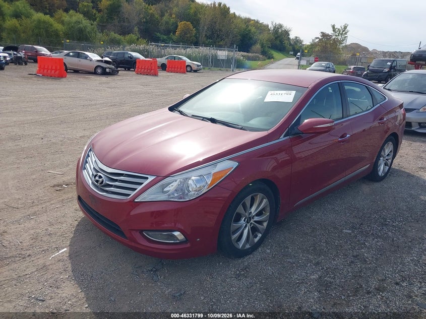Vin: kmhfg4jgxda247255, lot: 46832052, hyundai azera 20132