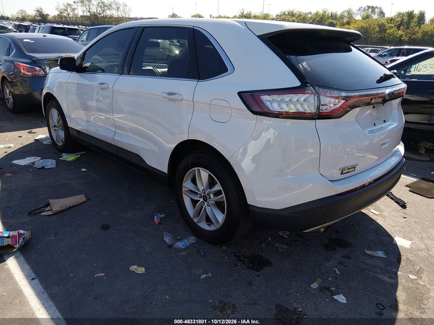 Vin: 2fmpk4j94hbc30577, lot: 46832054, ford edge sel 20173