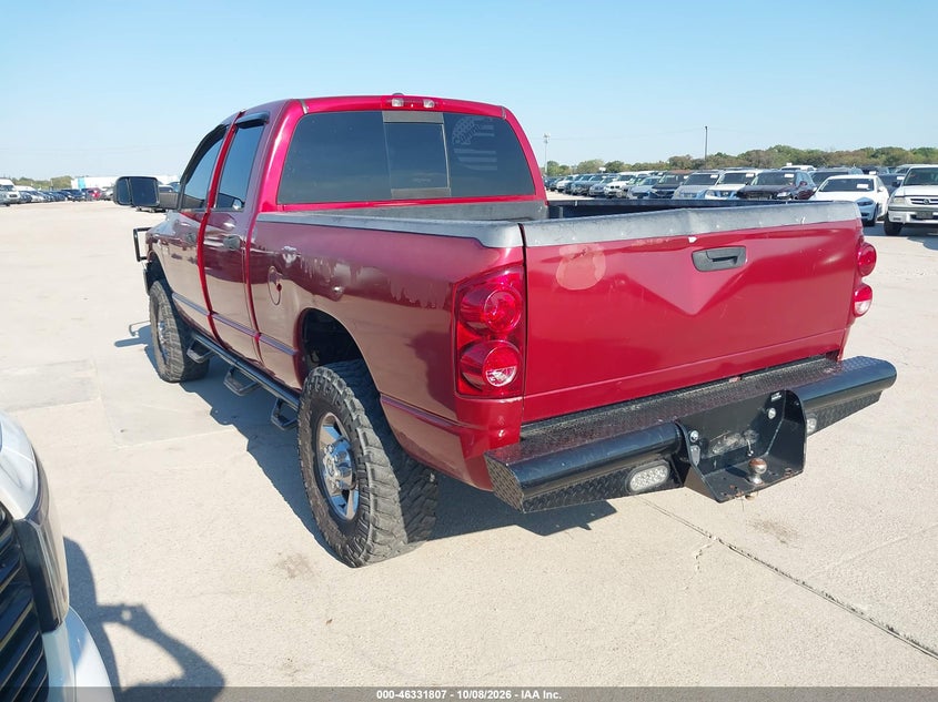 2007 DODGE RAM 2500 SLT/TRX4 OFF ROAD/SPORT/POWER WAGON · Фото 3