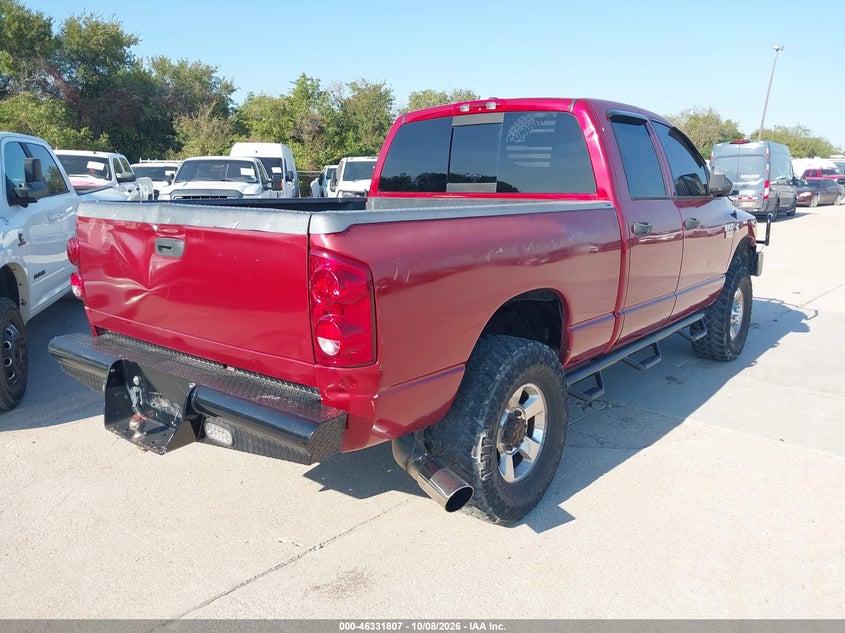 2007 DODGE RAM 2500 SLT/TRX4 OFF ROAD/SPORT/POWER WAGON · Фото 4