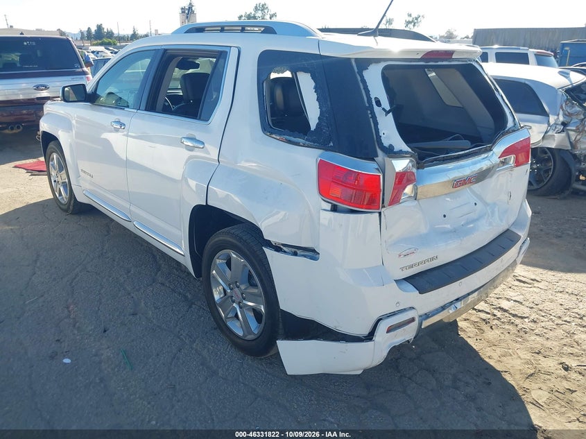 Vin: 2gkaluek0e6132157, lot: 46832075, gmc terrain denali 20143