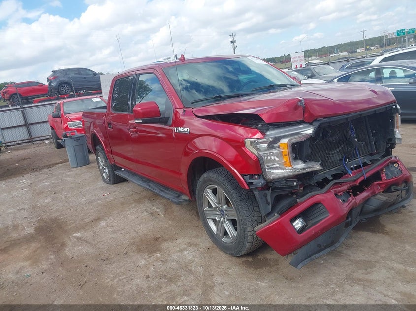 Vin: 1ftew1e53jkd32017, lot: 46832076, ford f-150 lariat 2018 img_1