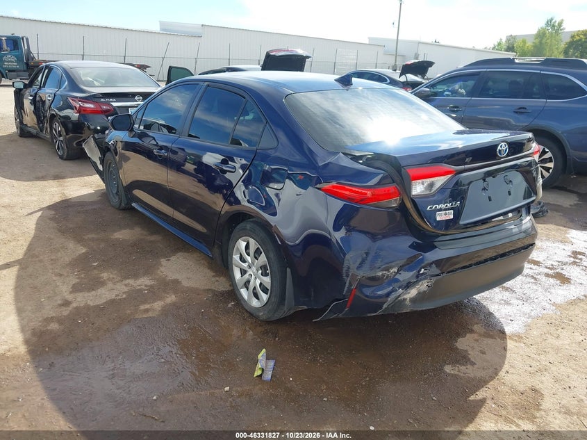 Vin: jtdbcmfe8pj004151, lot: 46832079, toyota corolla hybrid le 20233