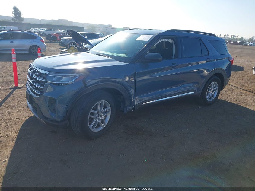 Vin: 1fmuk7dh7sgc64889, lot: 46832103, ford explorer active 20252