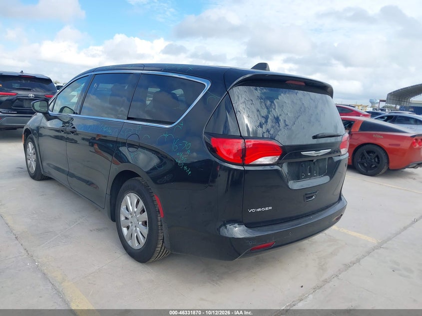 Vin: 2c4rc1ag6mr552369, lot: 46832123, chrysler voyager l 20213