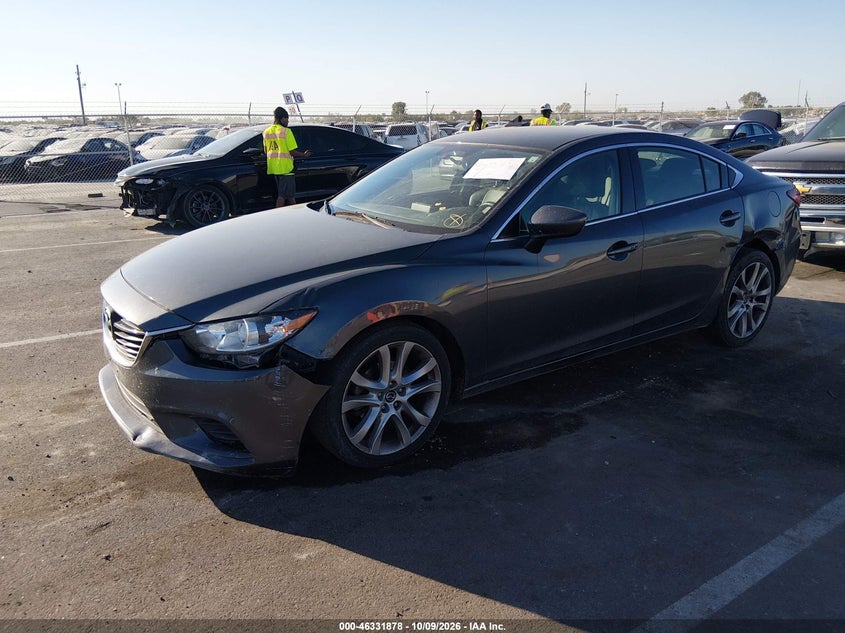 Vin: jm1gj1v59g1418342, lot: 46832131, mazda mazda6 i touring 20162