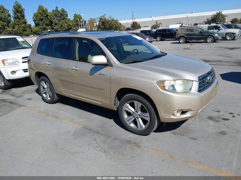 TOYOTA HIGHLANDER 2008. Lot# 46331880. VIN JTEES43A282020354. Photo 1