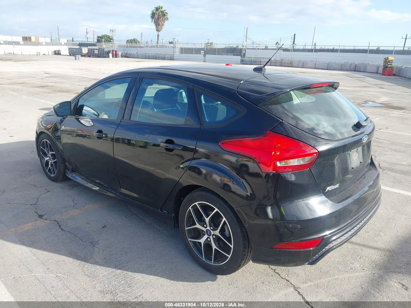 Vin: 1fadp3k25gl289274, lot: 46832157, ford focus se 20163