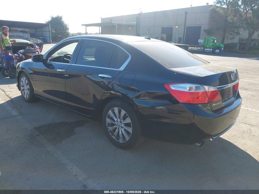 Vin: 1hgcr3f81fa037175, lot: 46832161, honda accord ex-l v-6 20153