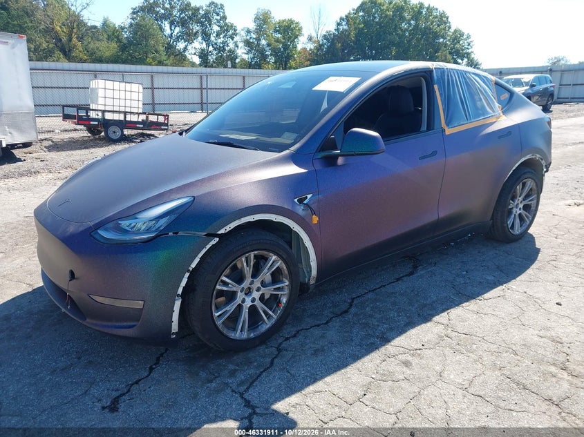 Vin: 7saygdee6pa152127, lot: 46832164, tesla model y awd/long range dual motor all-wheel drive 20232