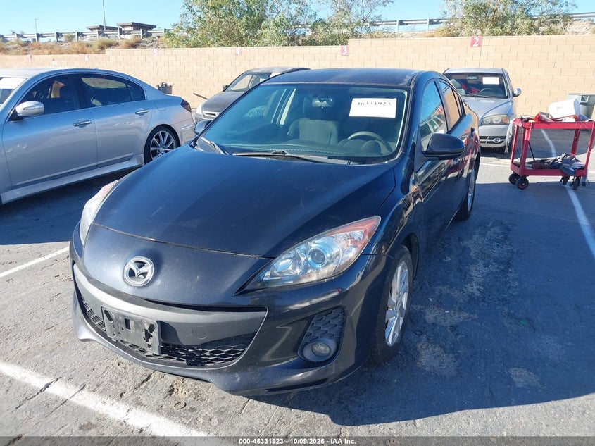 2012 Mazda Mazda3 I Touring, Rear, IAAI, VIN JM1BL1V88C1642839 — photo 2