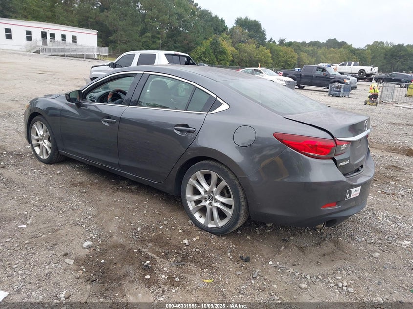 Vin: jm1gj1v64e1133425, lot: 46832209, mazda mazda6 i touring 20143