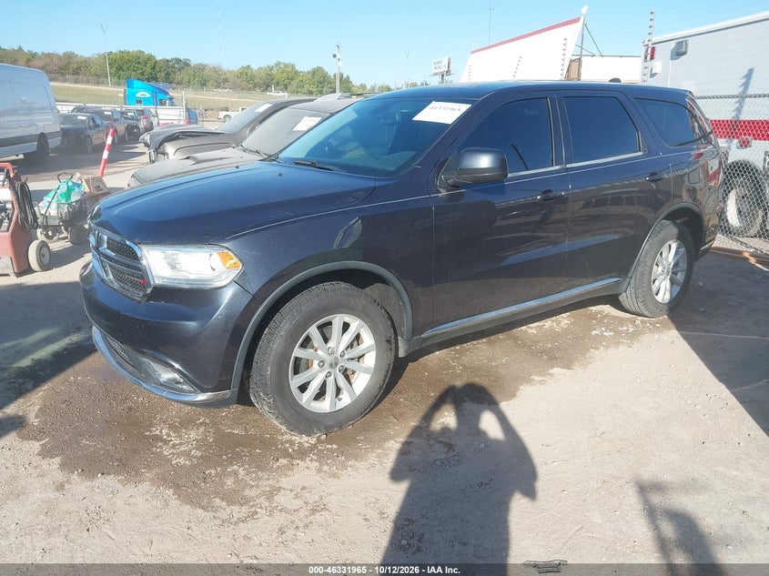 Vin: 1c4rdjag0fc938309, lot: 46832218, dodge durango sxt 20152