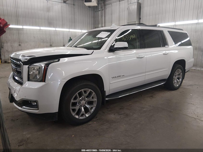 Vin: 1gks2gkc6kr190330, lot: 46832222, gmc yukon xl slt 20192