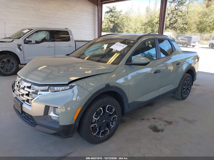 2023 Hyundai Santa Cruz Sel, Front End, IAAI, VIN 5NTJCDAE2PH040009 — photo 2