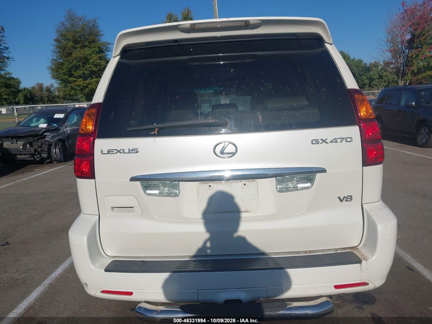LEXUS GX 470 2004 VIN JTJBT20X740035758