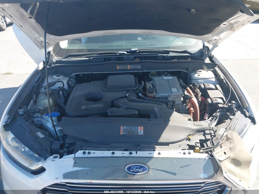 FORD FUSION HYBRID 2015 VIN 3FA6P0LU6FR226739