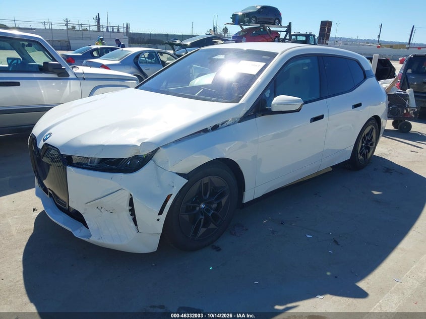 Vin: wb543cf03tcx33448, lot: 46832256, bmw ix xdrive45 20262