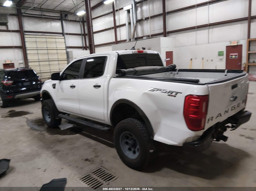 Vin: 1fter4fh3kla34743, lot: 46832280, ford ranger xlt 20193