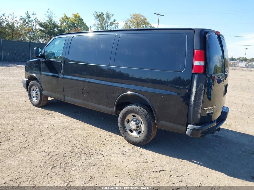 Vin: 1gcwgaff8h1180793, lot: 46832292, chevrolet express 2500 work van 20173