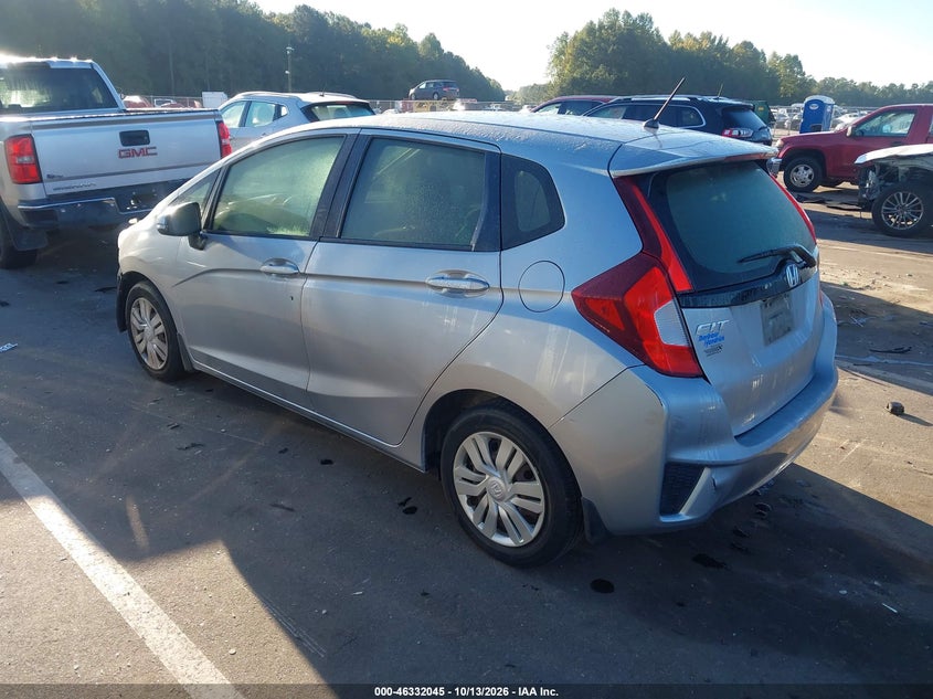 Vin: 3hggk5h55hm709054, lot: 46832297, honda fit lx 20173