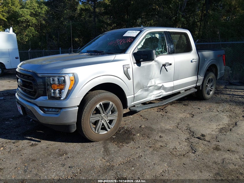 2023 Ford F-150 Xlt, Левый бок, IAAI, VIN 1FTFW1E51PKF86385 — фото 2