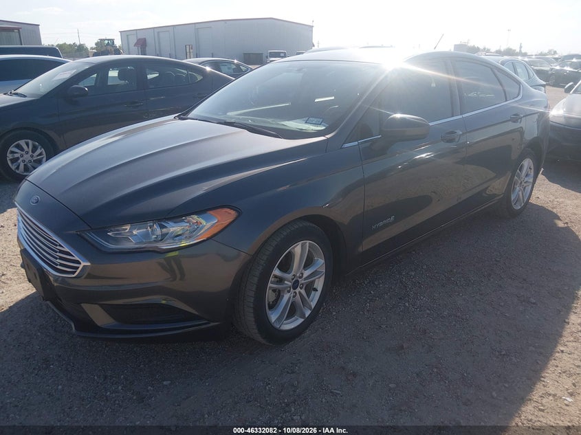 Vin: 3fa6p0uu2jr198378, lot: 46832335, ford fusion hybrid s 20182
