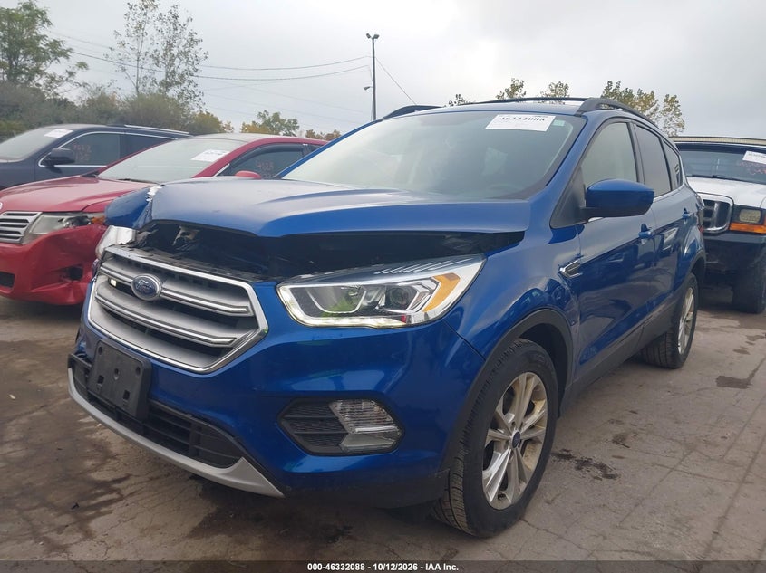 Vin: 1fmcu0gd3hud36851, lot: 46832341, ford escape se 20172