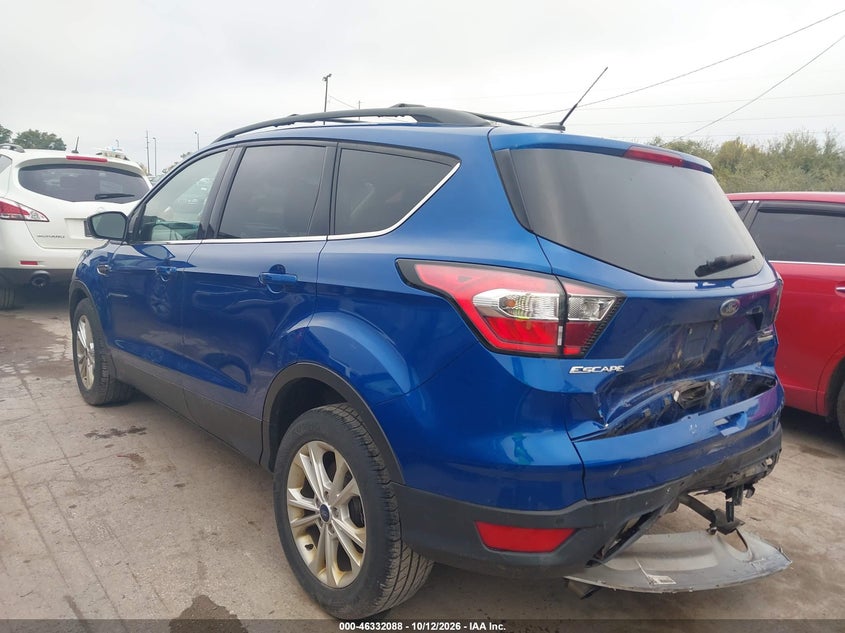 Vin: 1fmcu0gd3hud36851, lot: 46832341, ford escape se 20173